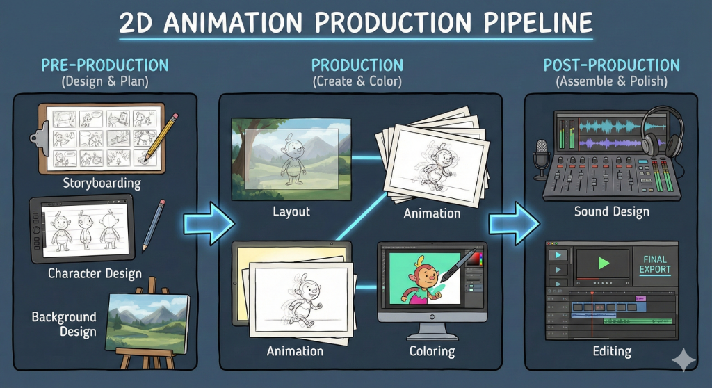 2D Animation Pipeline